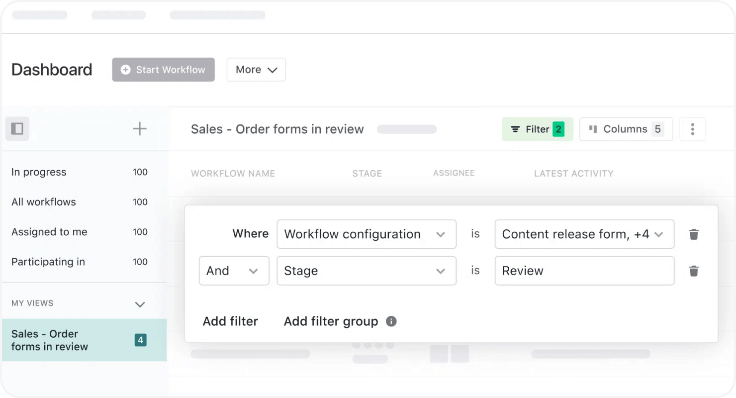 Ironclad dashboard