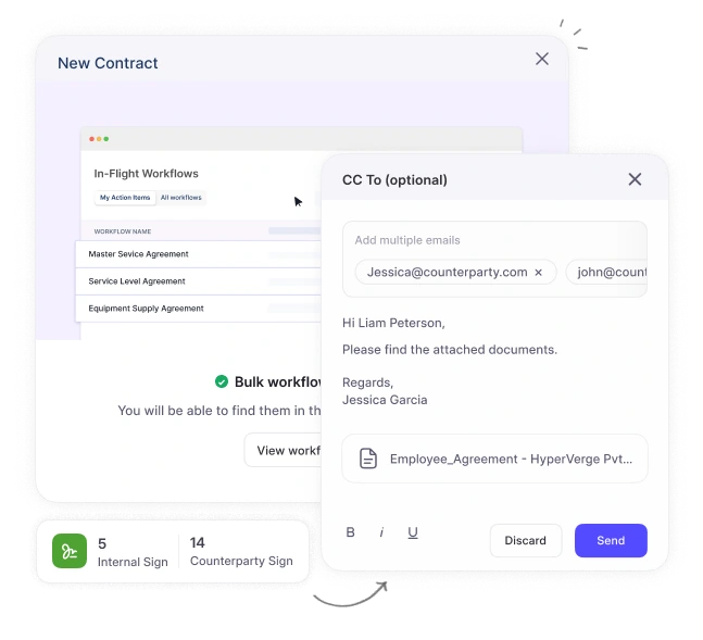 Contract Risk Management Software mockup 2